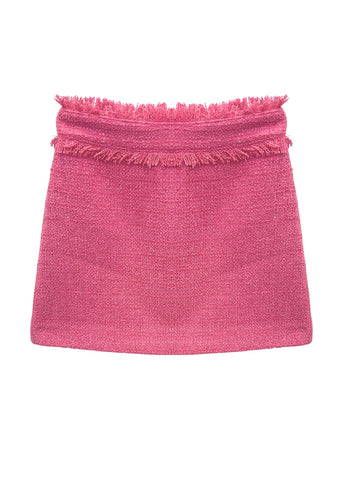 Ribbed Mini Skirt