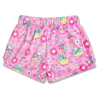 Flower Chicks Plush Shorts