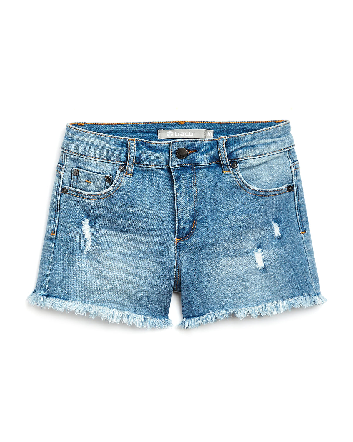 Brittany Fray Shorts With Destruction (2 Colors!)
