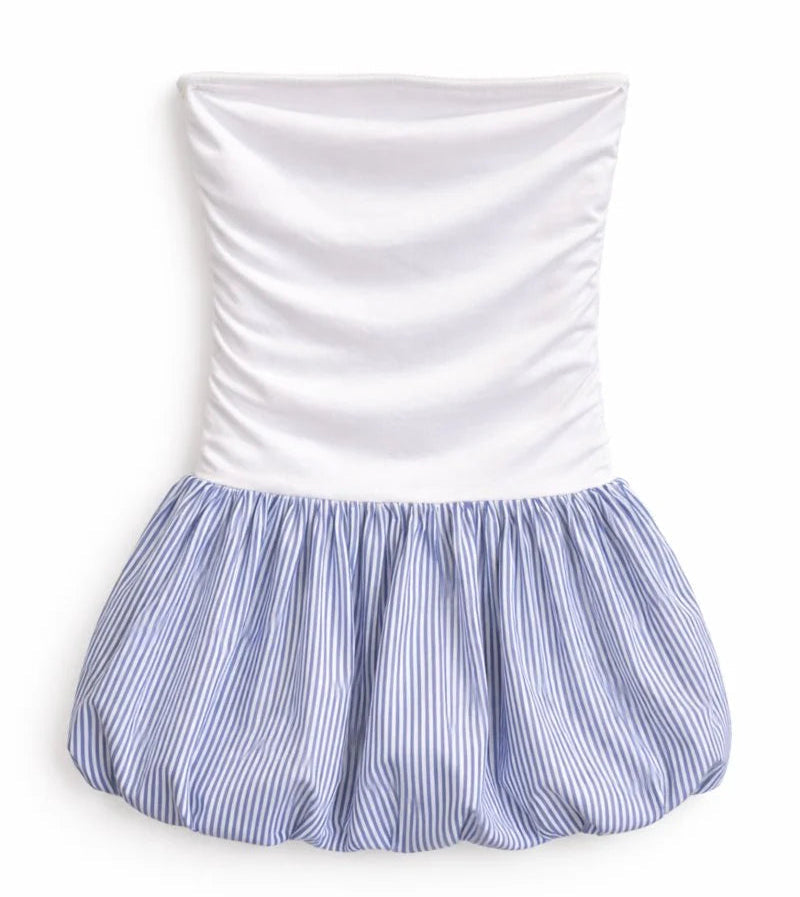 Tween Ally Striped Bubble Dress