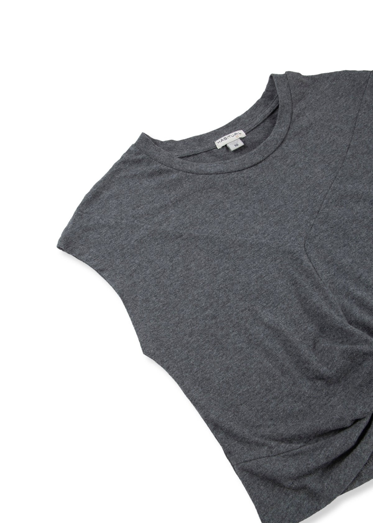 Twist Front Cotton Tee