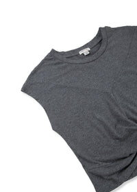 Twist Front Cotton Tee