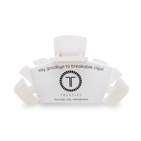 Classic Hair Clip | Large | Coconut White