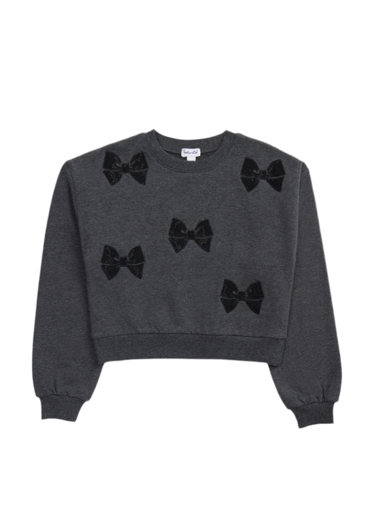Lacy Bow Sweatshirt