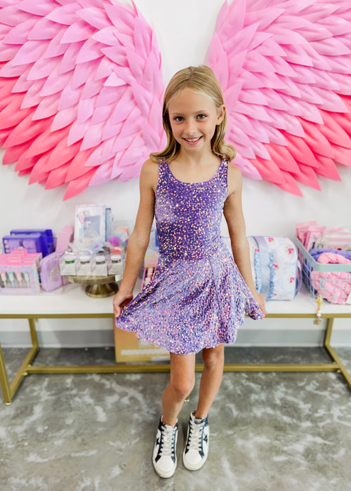 Velvet Sequin Dress