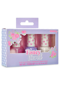 Fancy Floral Nail Polish Set