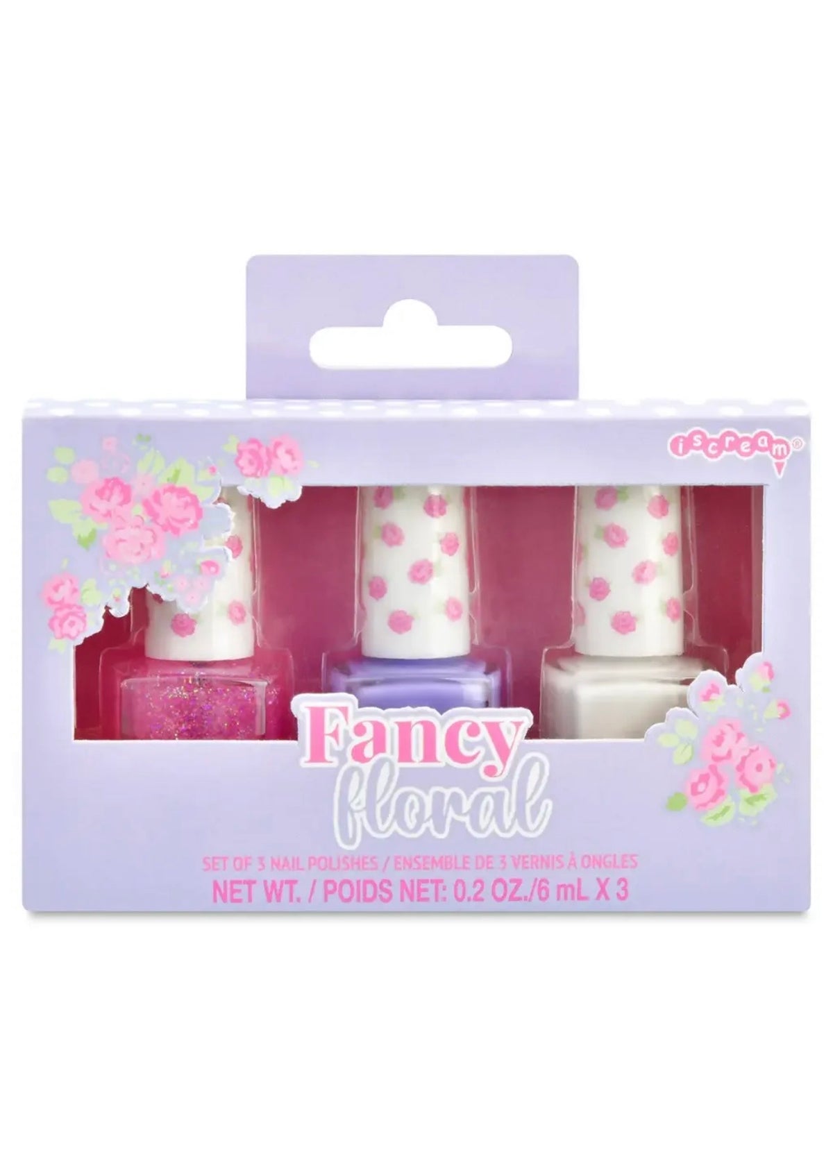 Fancy Floral Nail Polish Set