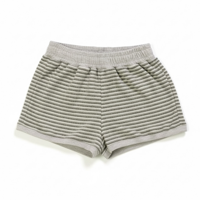 Striped Hacci Shorts