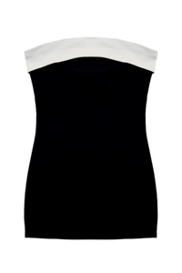 Star Dress With Contrast Band