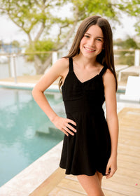 Little Black Gauze Dress