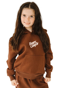 Happy Camp3r Hoodie- Espresso
