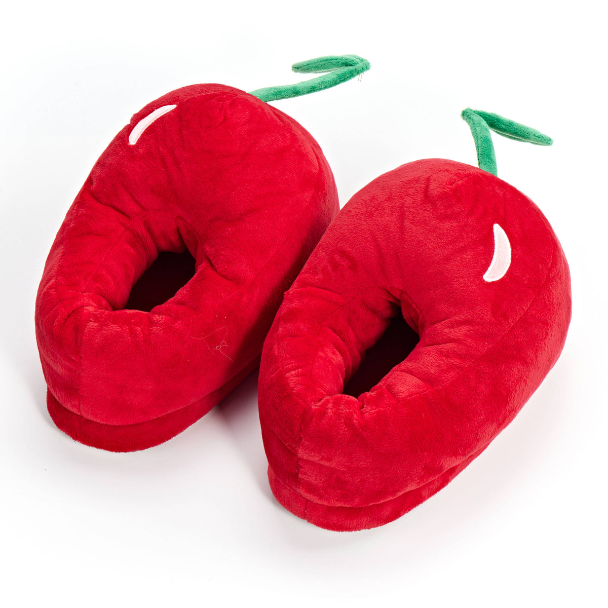 Cherry Hugs Plush Slippers