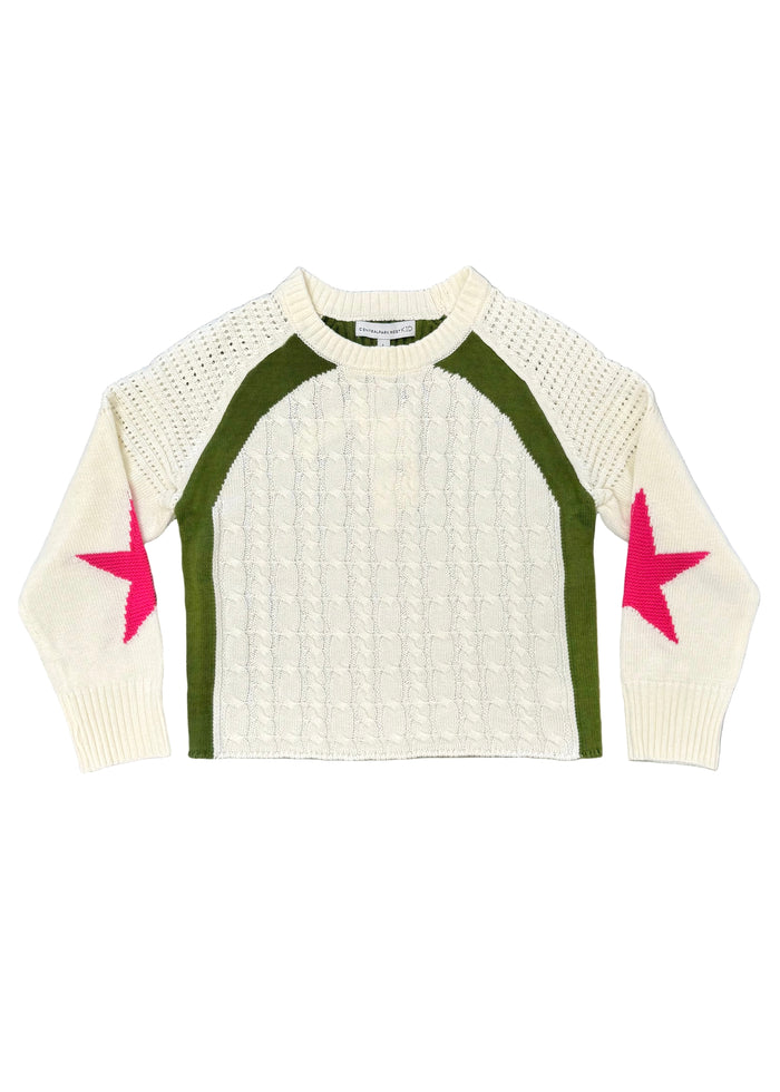 Starstruck Cable Knit Sweater