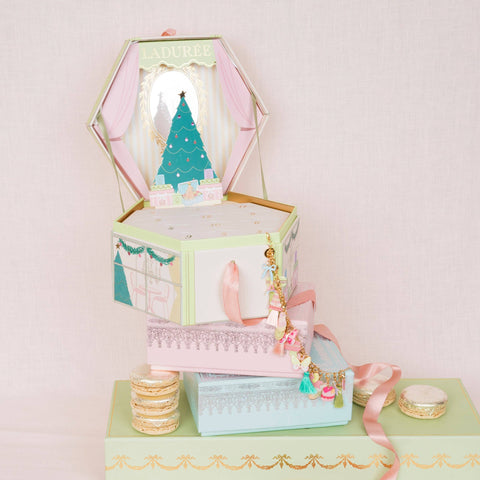 Purple Puffer Tote Bag Retro Stripe