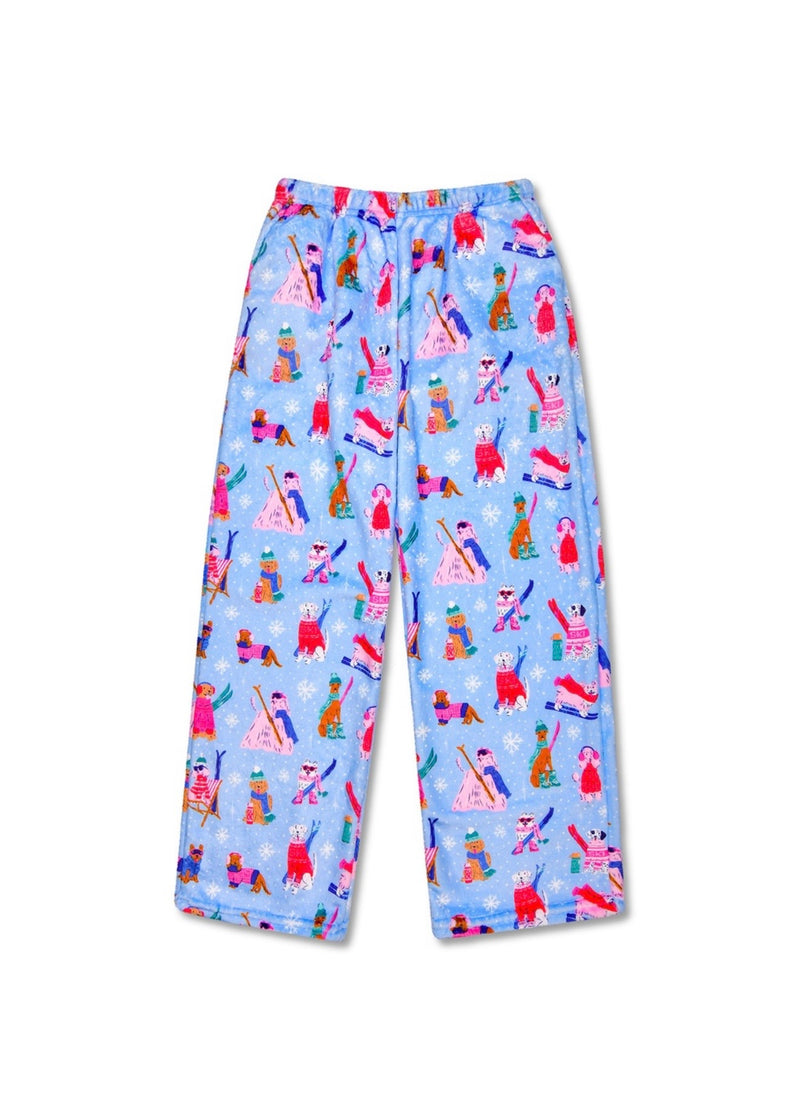 Ski Dogs Plush Pants