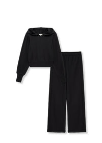 Pullover Hoodie And Pant Set