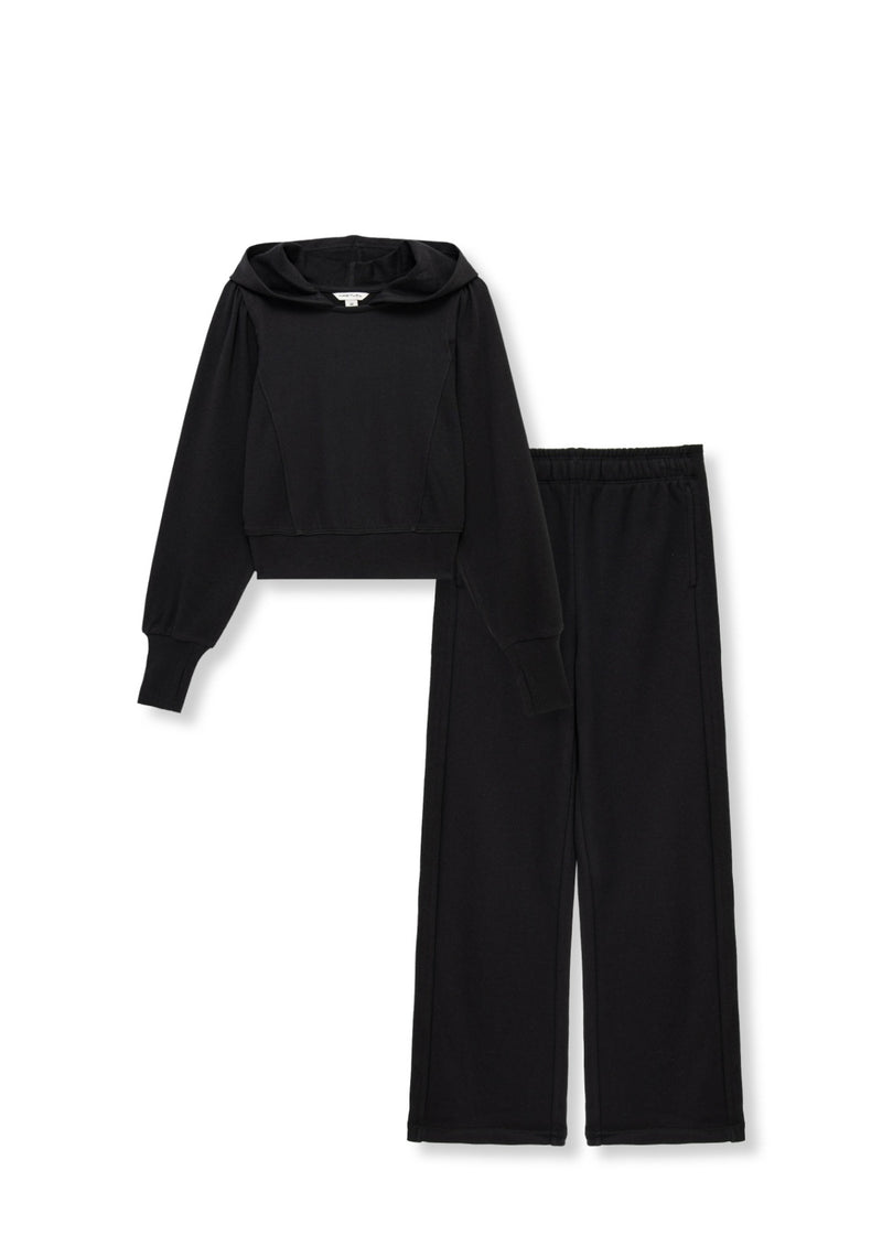 Pullover Hoodie And Pant Set