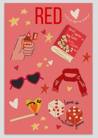 Taylor Swift Sticker Sheets (8 Styles)
