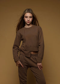 Tenly Abstract Front Pullover
