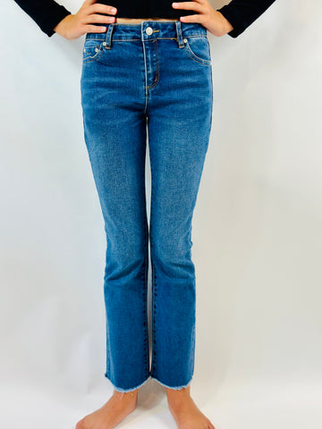 Pull On Suede Skinny