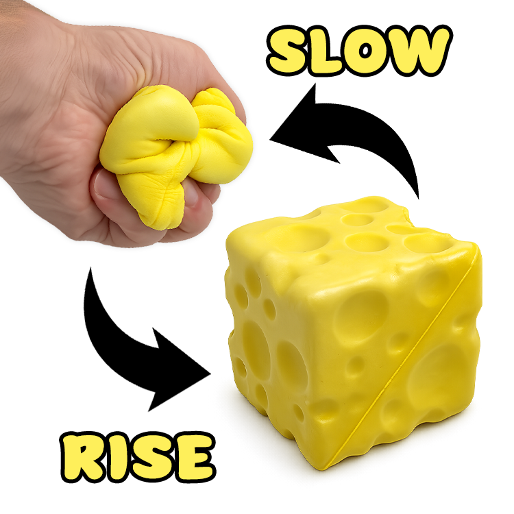 Slow Rise Cheese Squishies