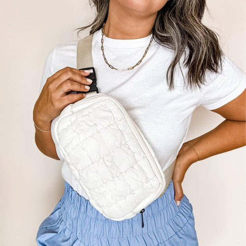 Puff Fanny Pack, Puff Waist Bag, Puff Crossbody, Belt Bag