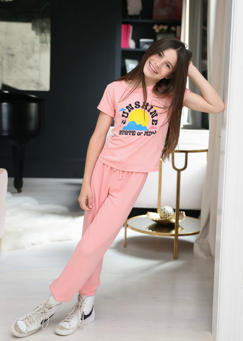 Light Coral Sweatpants