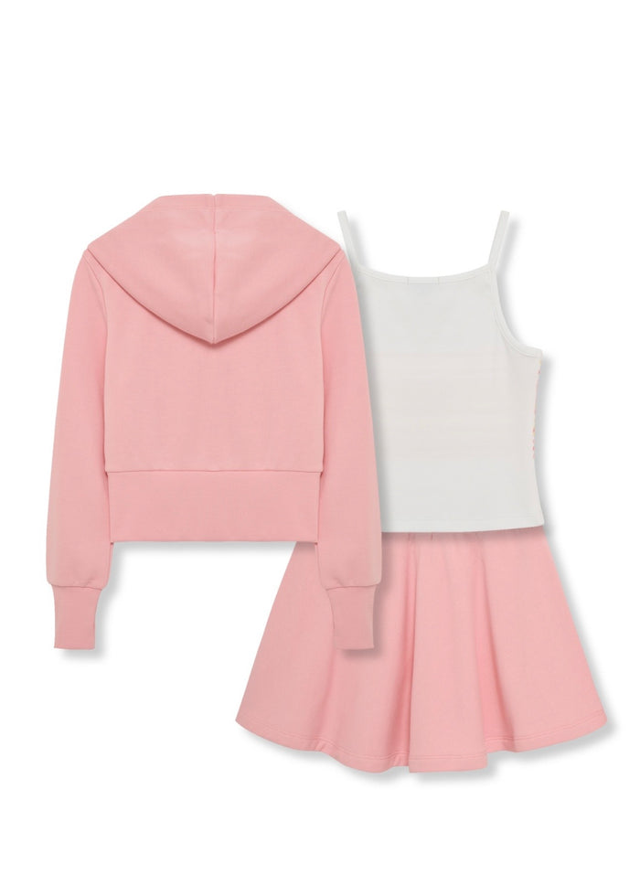 3 Piece Skort Set For Girls