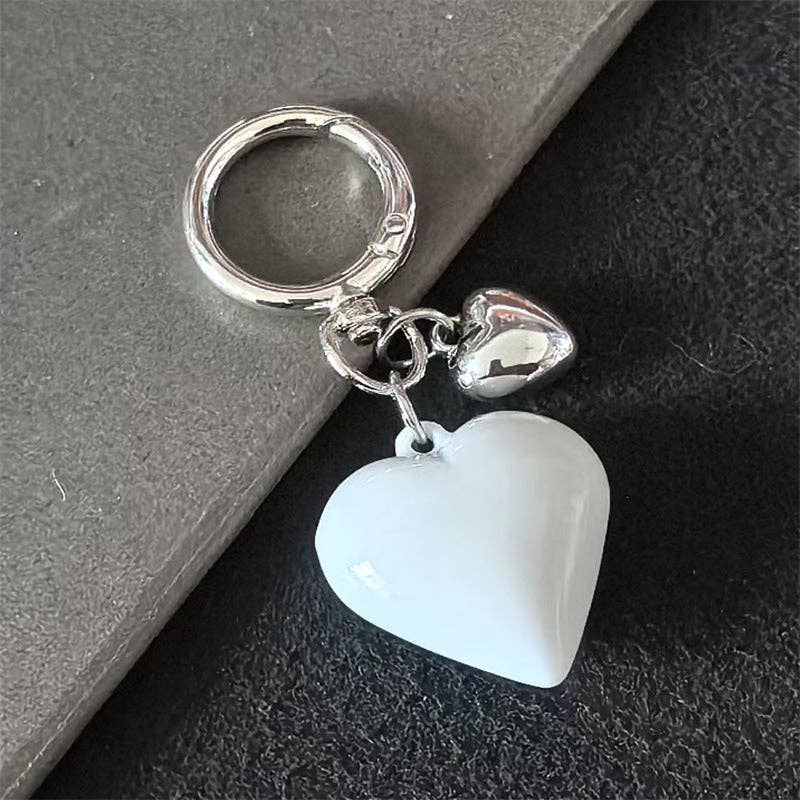 Heart Charm Keychain