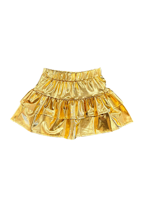 Metallic Gold Skirt