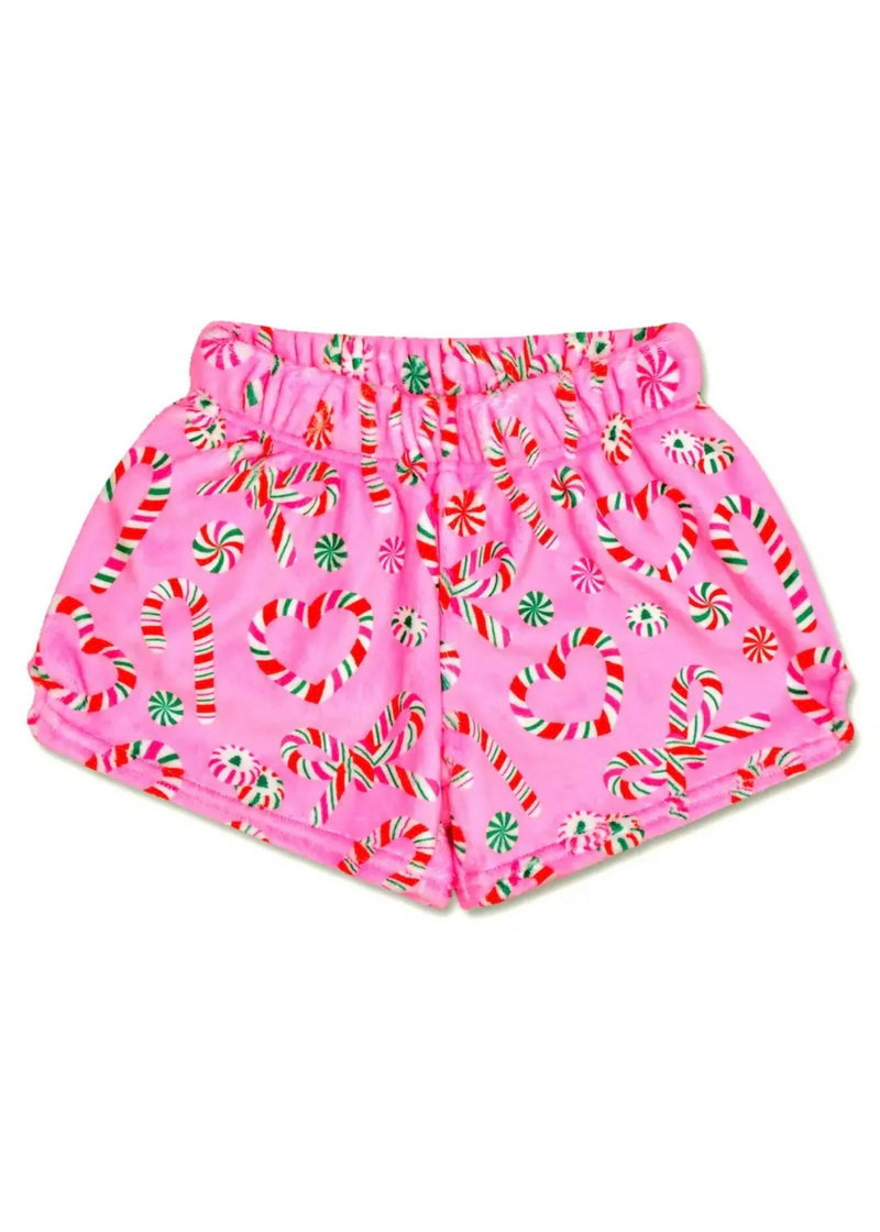 Merry Mints Plush Shorts