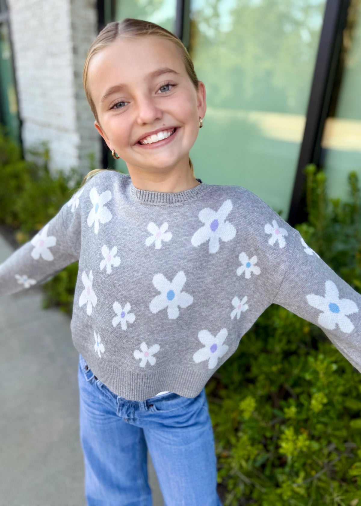 Flower Power Sweater