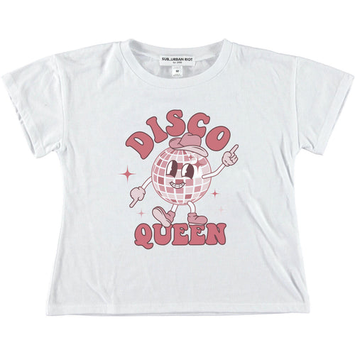 Disco Queen Boxy Crop