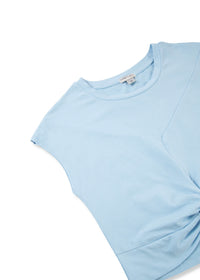 Twist Front Cotton Tee