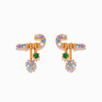 Candy Cane Studs