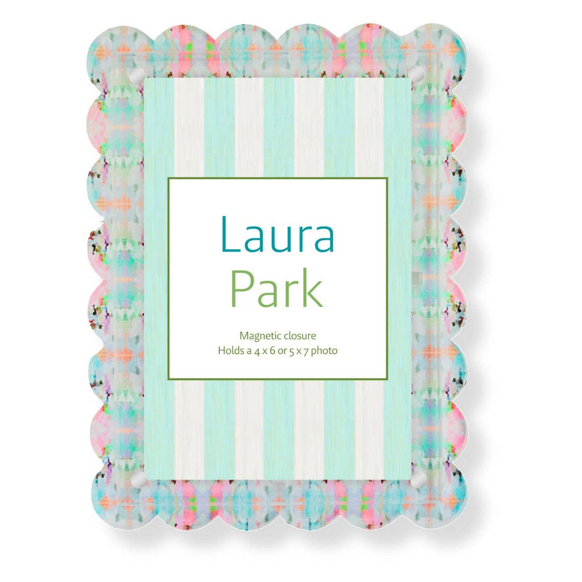 Brooks Avenue Scalloped Acrylic Picture Frame