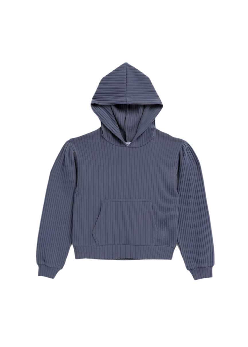 London Ribbed Hoodie