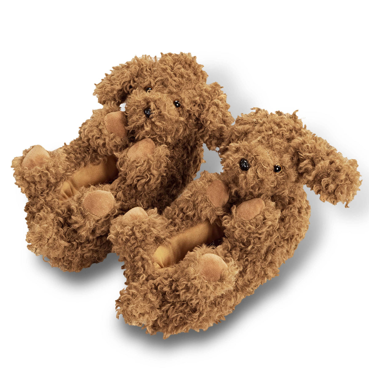 Coco the Doodle Plush Slippers