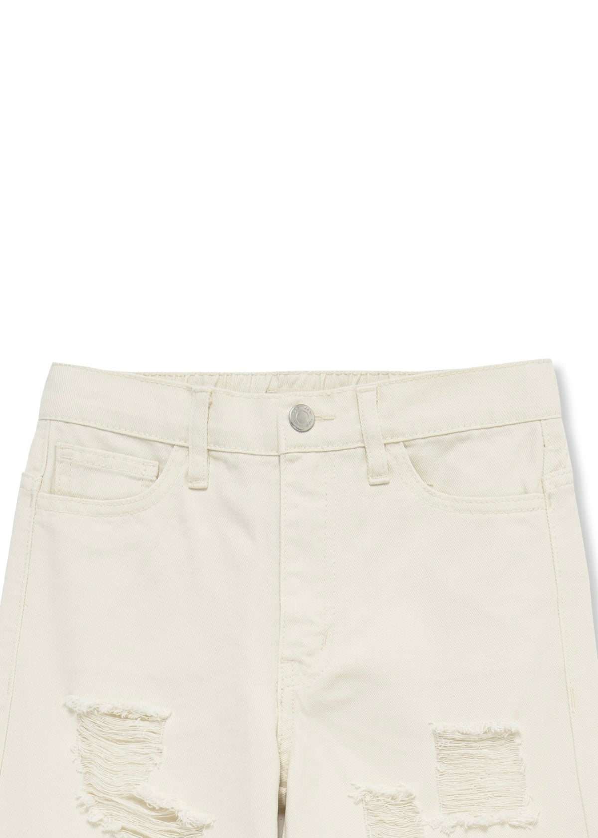 Distressed Wide Leg Pant