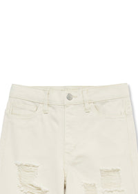 Distressed Wide Leg Pant