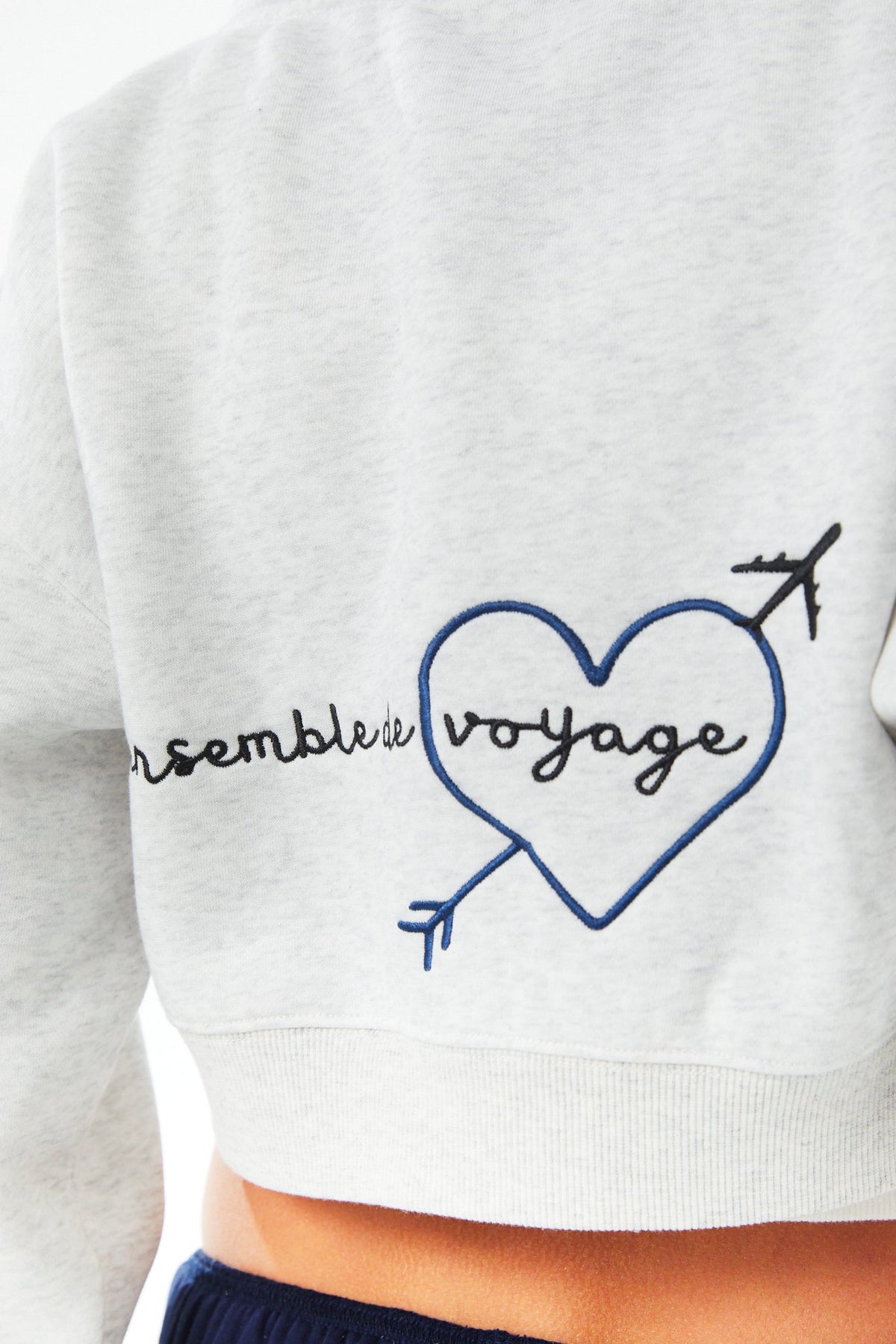 Mia Travel French Terry Zip Hoodie