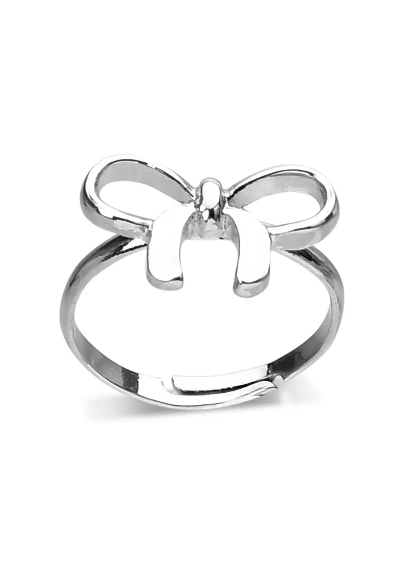 Fancy Bows Nail Polish Ring Set