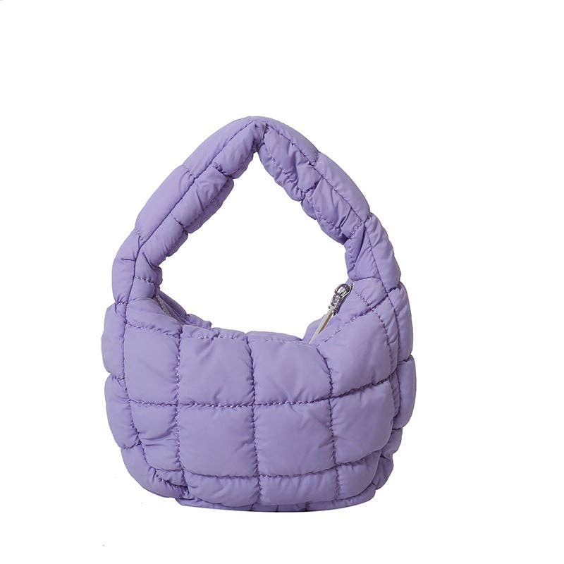 Quilted Puffer Mini Handbag