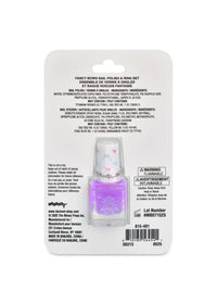 Fancy Bows Nail Polish Ring Set