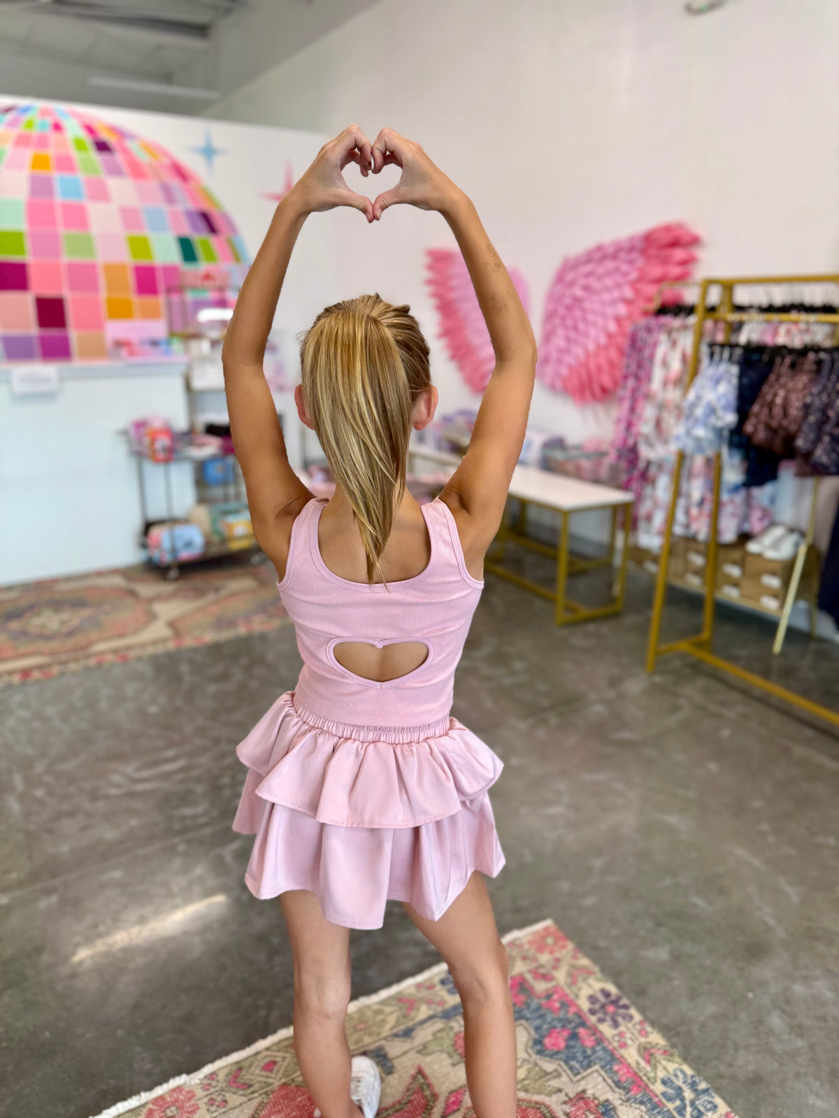 Harlow Heart Cutout Tank