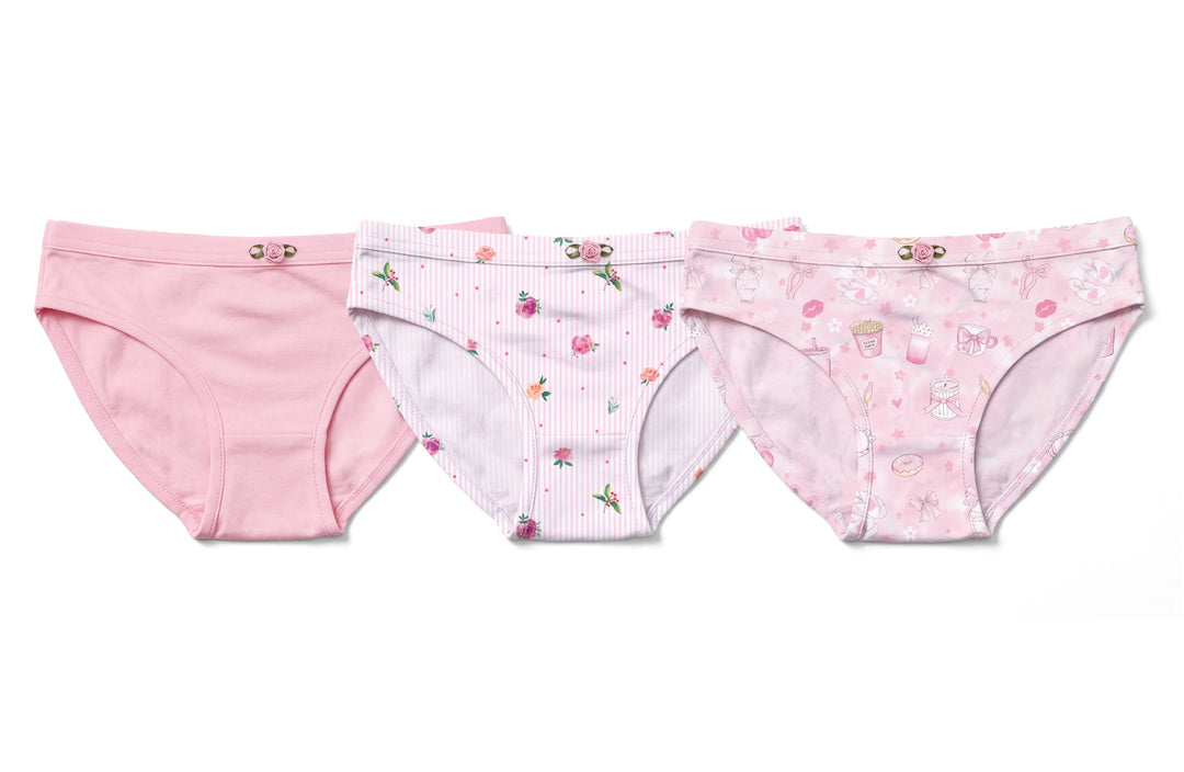 Tween 3 Piece Underwear Set