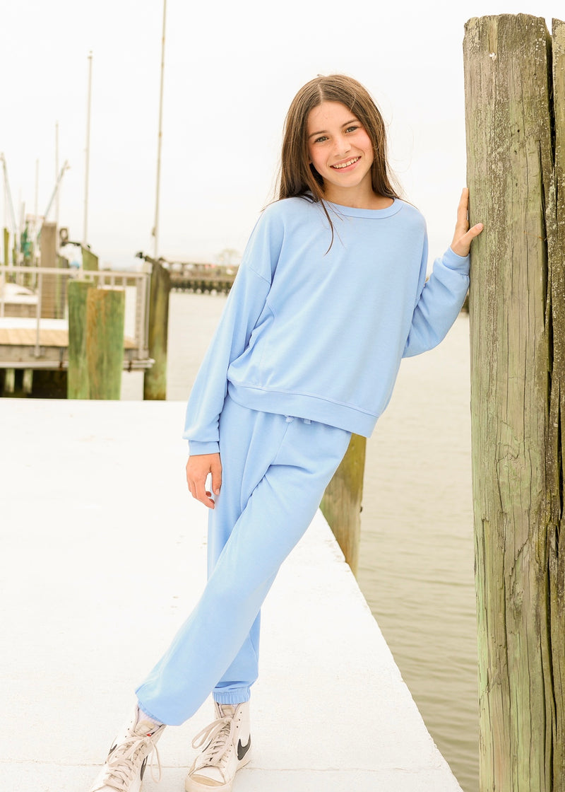 Light Blue Sweatshirt