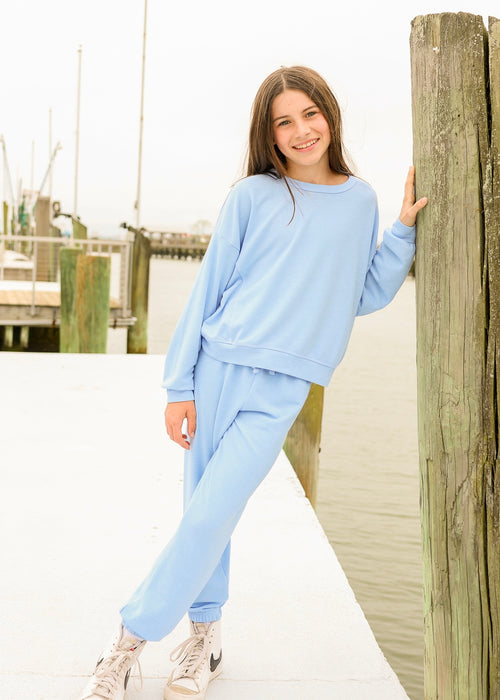 Light Blue Sweatshirt