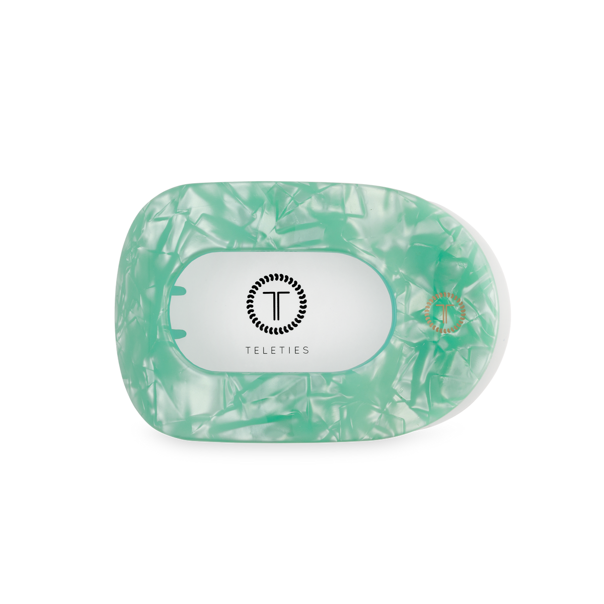 Flat Round Hair Clip | Medium | Spring Splash