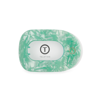 Flat Round Hair Clip | Medium | Spring Splash